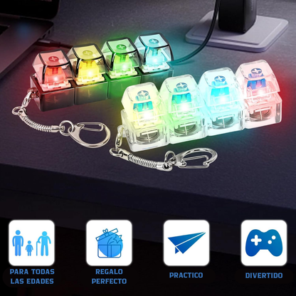 Teclado Lumínico Anti Estrés